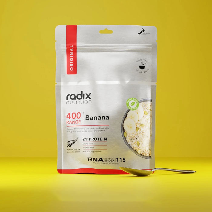 Radix Nutrition Original Breakfast Meal 400Kcal Colour Banana