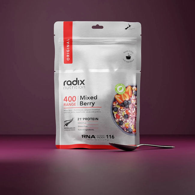 Radix Nutrition Original Breakfast Meal 400Kcal Colour Mixed Berry