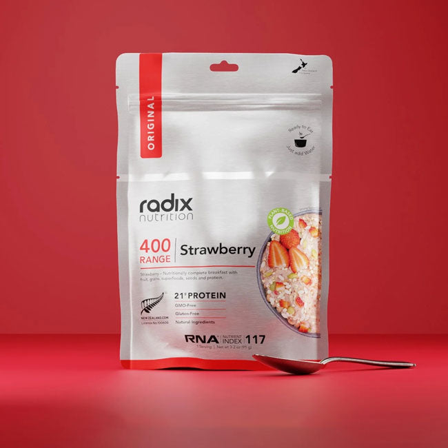 Radix Nutrition Original Breakfast Meal 400Kcal Colour Strawberry