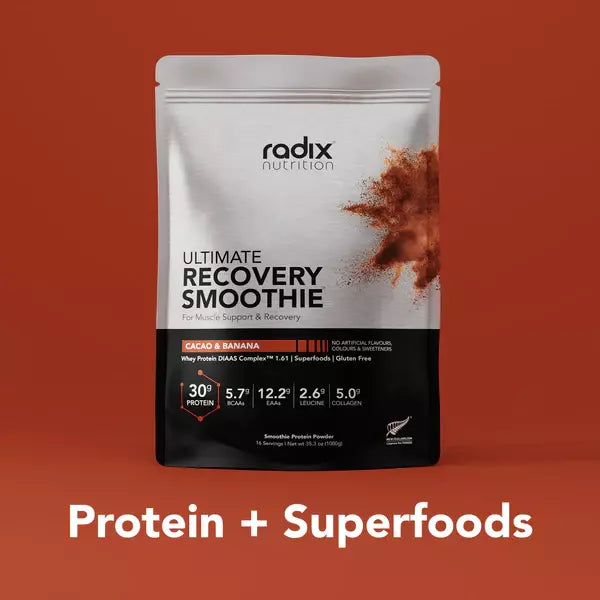 Radix Nutrition Ultimate Recovery Whey Protein Smoothie Powder - Single Serving