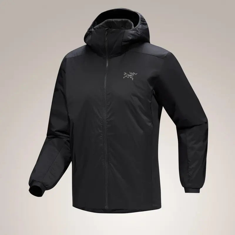Arcteryx Atom 02T-93102 ジャケット パーカー ブラック Arcteryx Atom Mens Hooded Jacket - Black