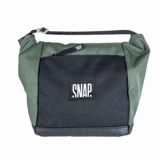 Snap Big Chalk Bag Fleece 1 Colour Dark Khaki_Black