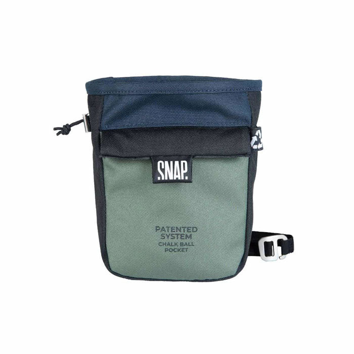 SNAP Chalk Pocket Scratch Climbing Chalk Bag Colour Dark Khaki Dark Night