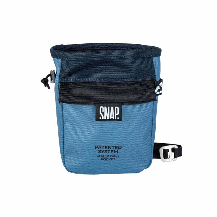 SNAP Chalk Pocket Scratch Climbing Chalk Bag Colour Slate Blue Dark Night