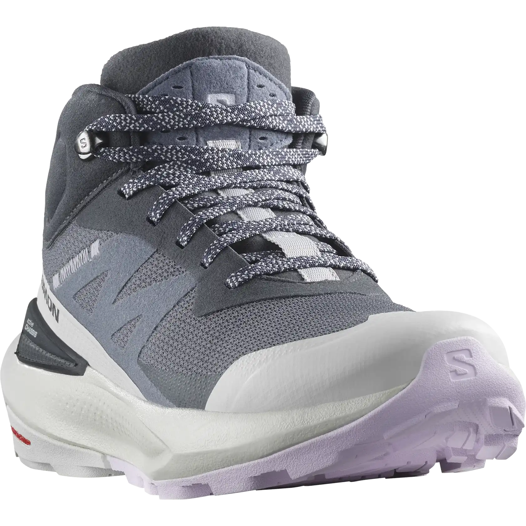 Salomon Elixir Activ Mid GTX Womens Hiking Boot - India Ink / Glacier