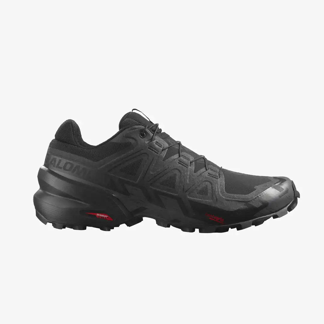 Salomon Speedcross 6 Wide Mens Trail Running Shoes 1 Colour Black_Black_Phantom