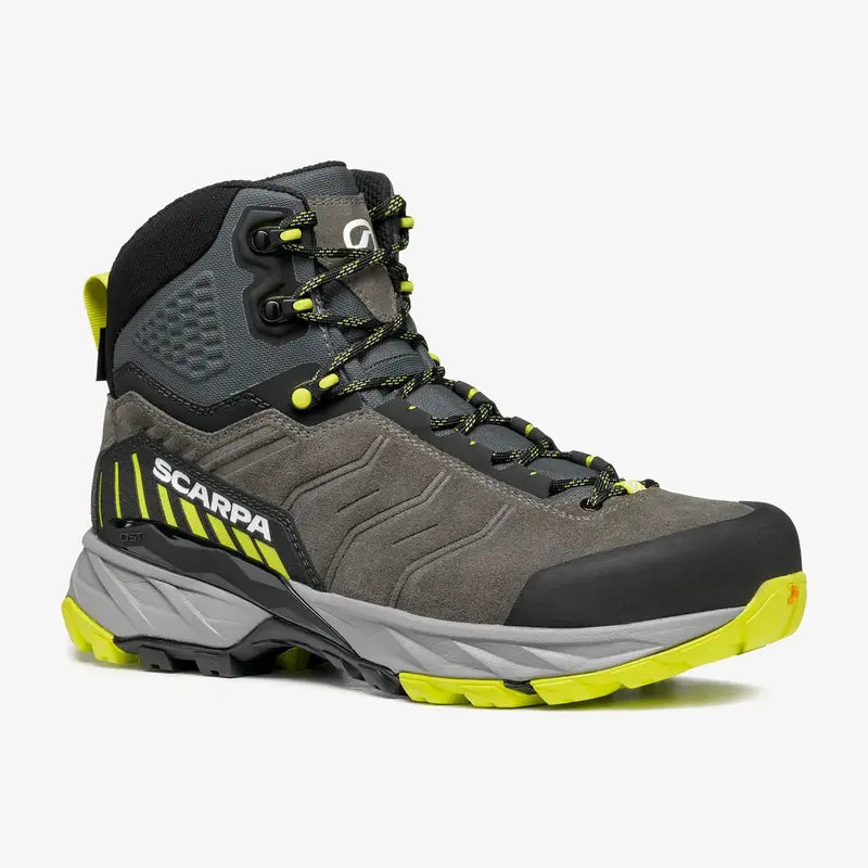 Scarpa Rush Trek GTX Mens Hiking Boot - Titanium/Lime