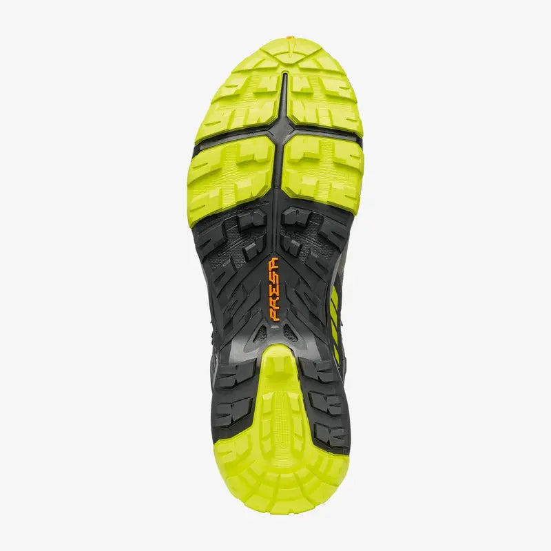 Scarpa Rush Trek GTX Mens Hiking Boot - Titanium/Lime