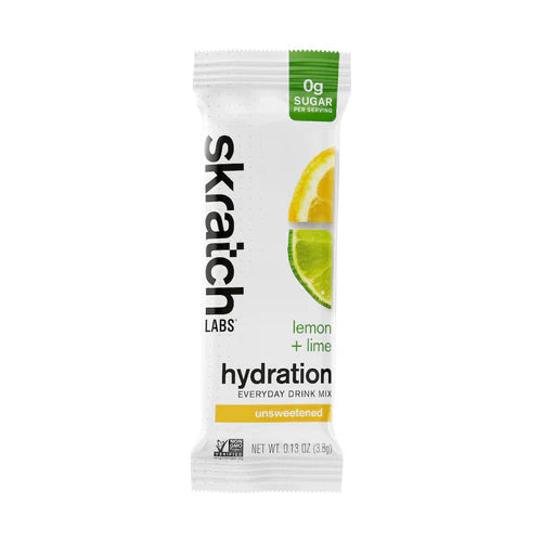 Skratch Labs Everyday Hydration Drink Mix 4G Single Serving 15 Pack Colour Lemon _ Lime