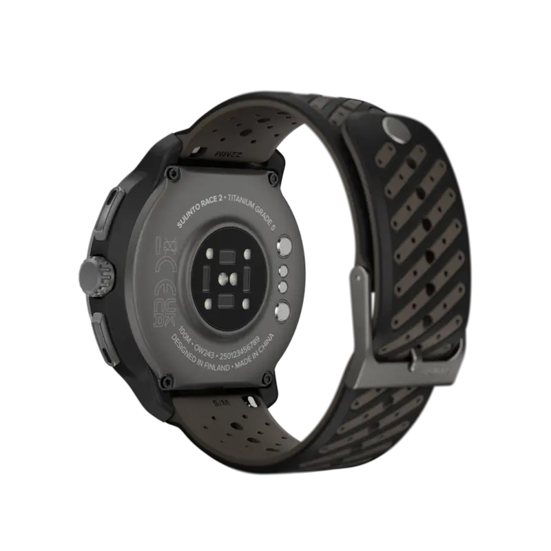 Suunto Race 2 Titanium Watch - Black