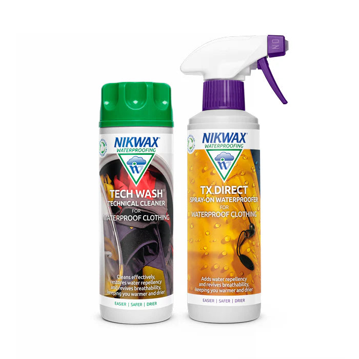 Nikwax Twin Tech wash + TX Direct Spray-On
