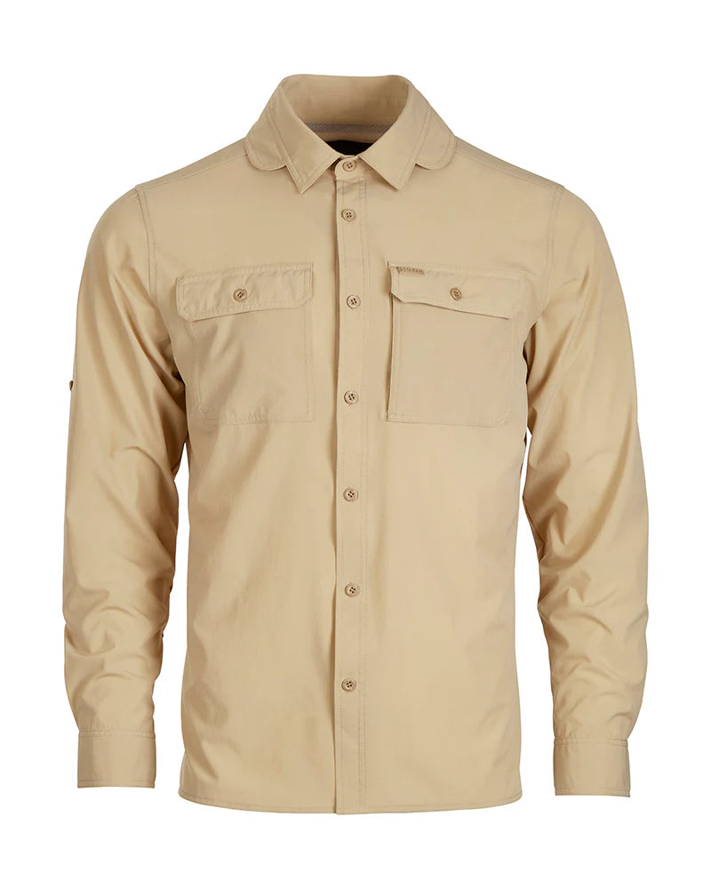 Xtm Dunkeld Mens Long Sleeve Hiking Shirt Colour Sand