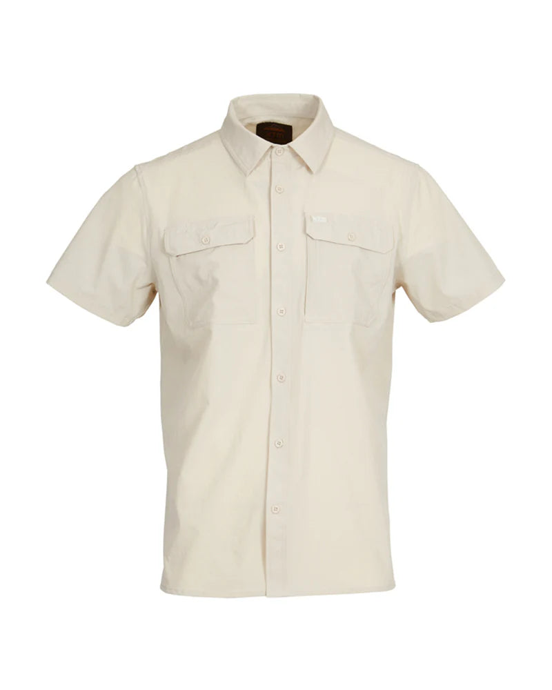 Xtm Dunkeld Mens Short Sleeve Hiking Shirt Colour Sand