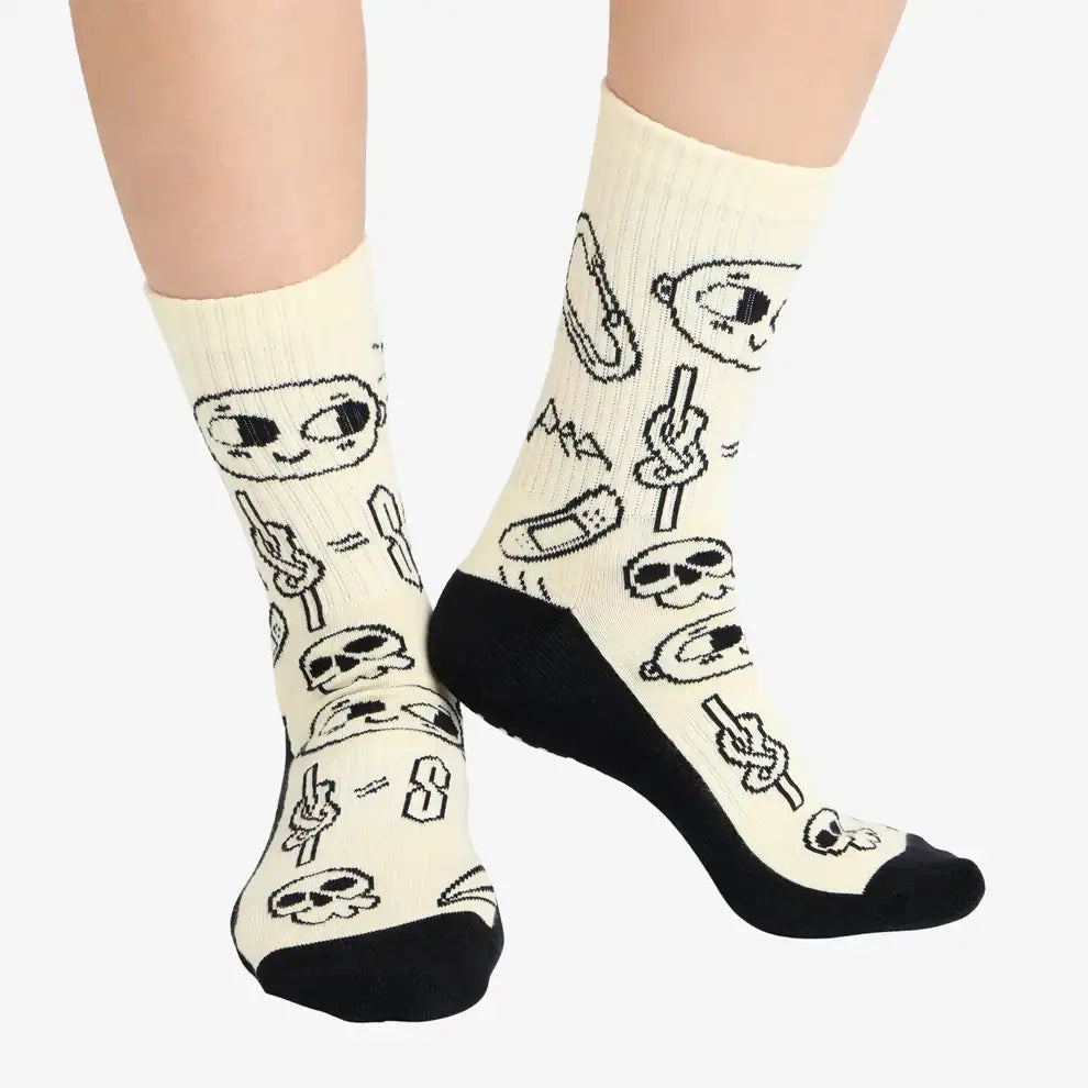 YY Vertical Climber Doodle Socks