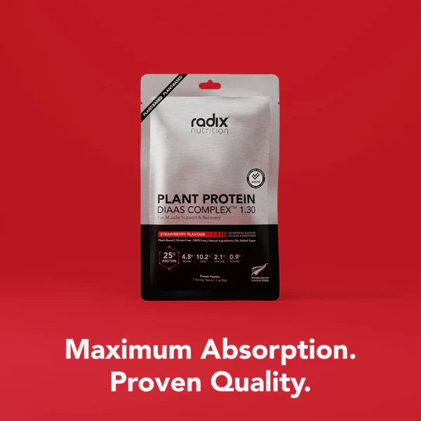 Radix Nutrition DIAAS Complex 1.30 Plant Protein Powder - Single Serving