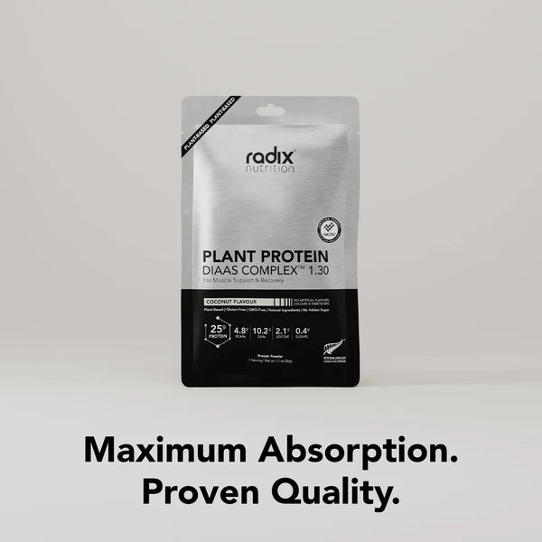 Radix Nutrition DIAAS Complex 1.30 Plant Protein Powder - Single Serving