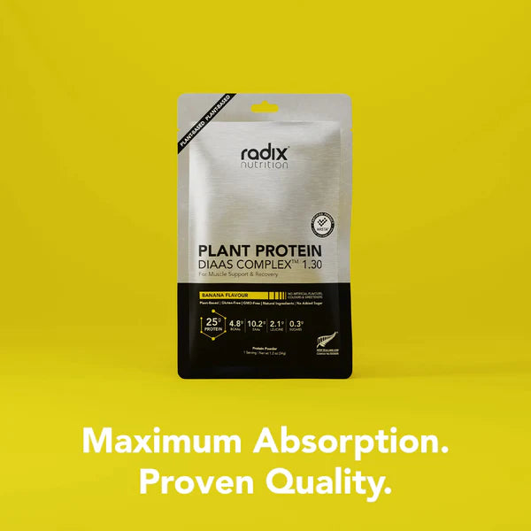 Radix Nutrition DIAAS Complex 1.30 Plant Protein Powder - Single Serving