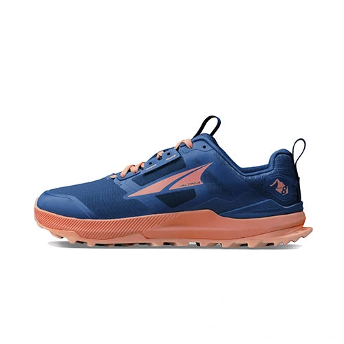 Altra Lone Peak 8 Womens Trail Running Shoe Navy Coral Colour Navy