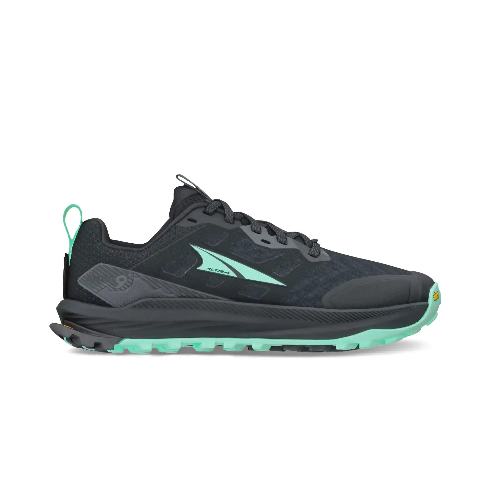 Altra Lone Peak 9 Womens Trail Running Shoe Teal Black Colour Teal_Black