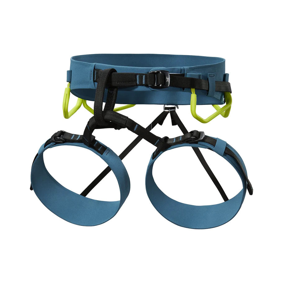 Arcteryx Ar395A Mens Climbing Harness Serene Colour Blue