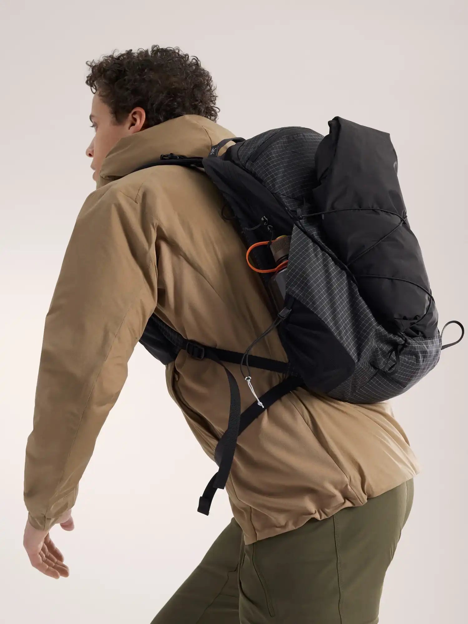 Arcteryx Atom Mens Hooded Jacket - Canvas/Forage