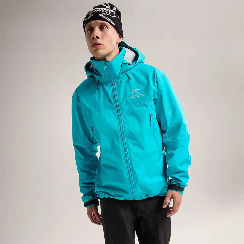 Arcteryx Beta AR Mens Hooded Jacket Blue Tetra