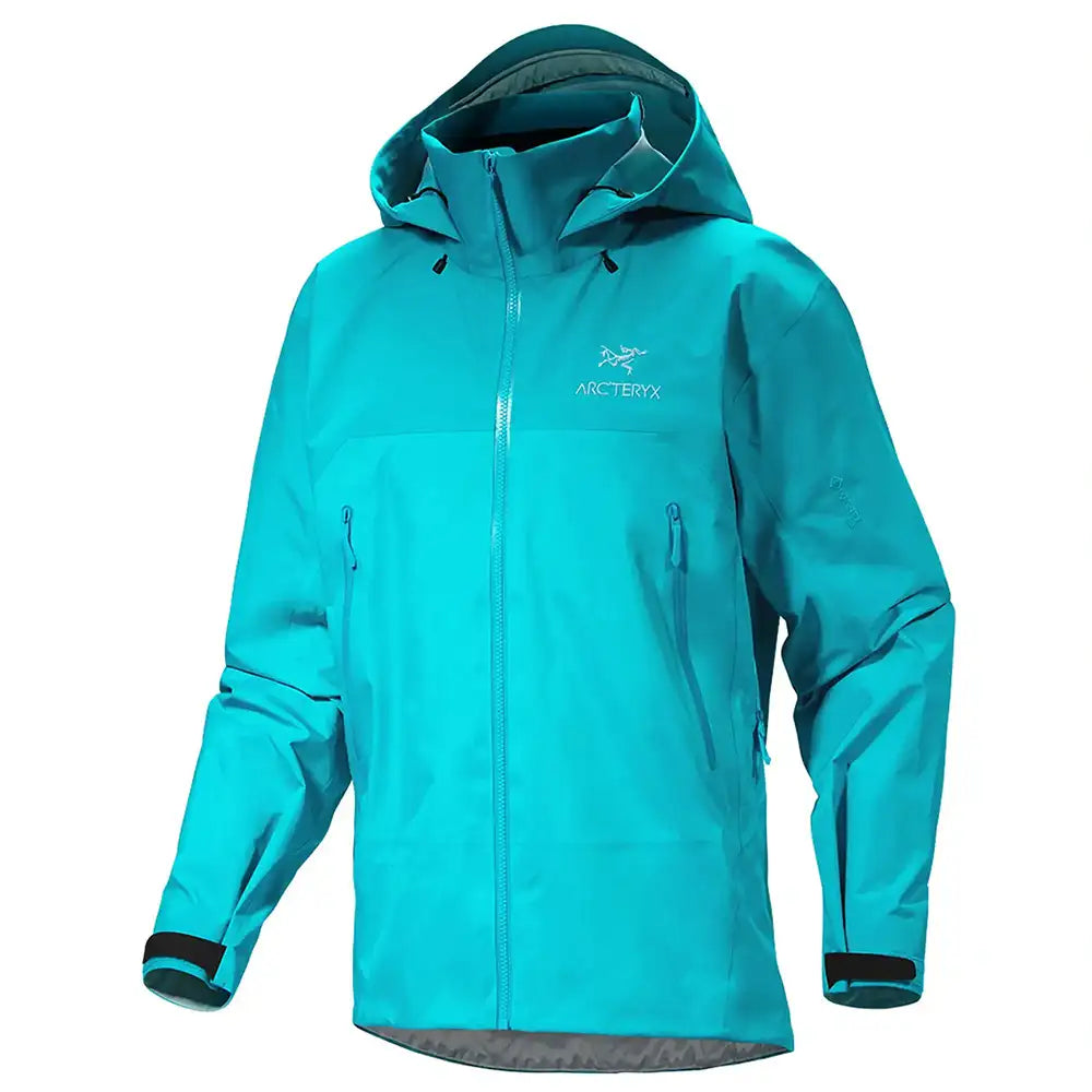 Arcteryx Beta Ar Mens Hooded Jacket Blue Tetra Colour Light Blue