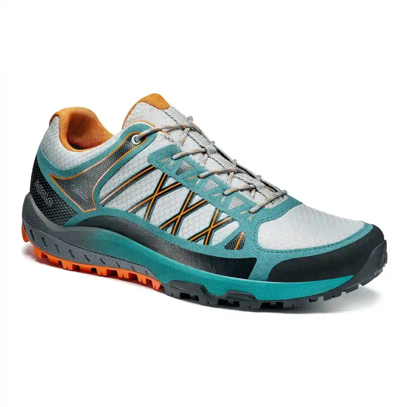 Asolo Grid GV Womens Hiking Shoe - Sky Grey/North Sea Colour Sky Grey_North Sea