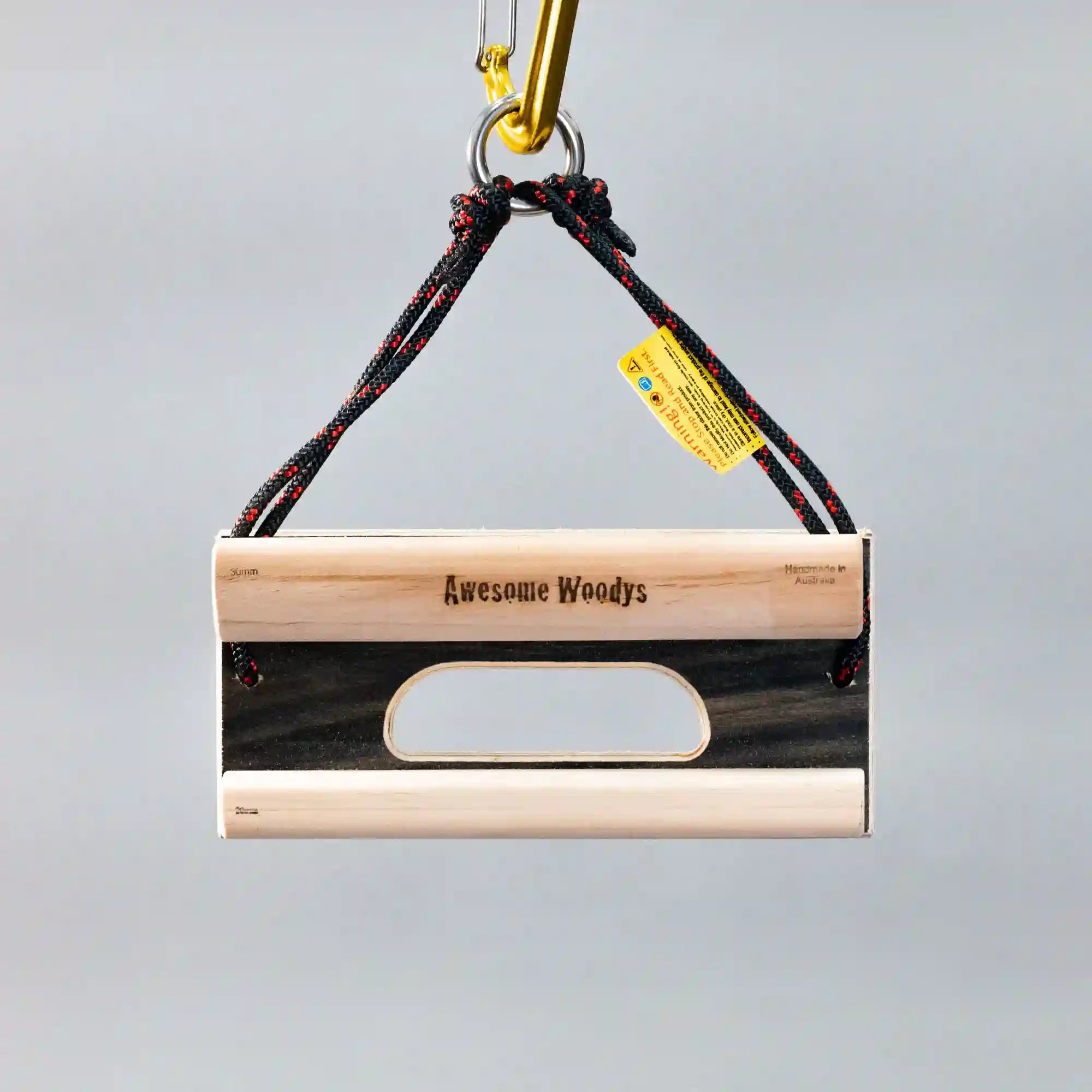 Awesome Woodys Petite Climbing Hangboard Colour Assorted Colours