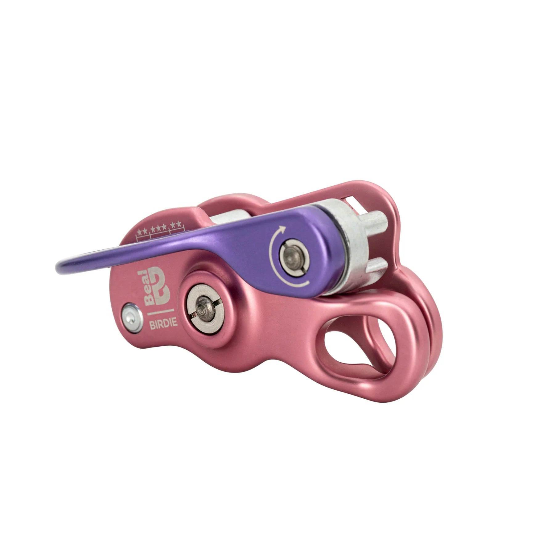 Beal Birdie Belay Device Colour Pink