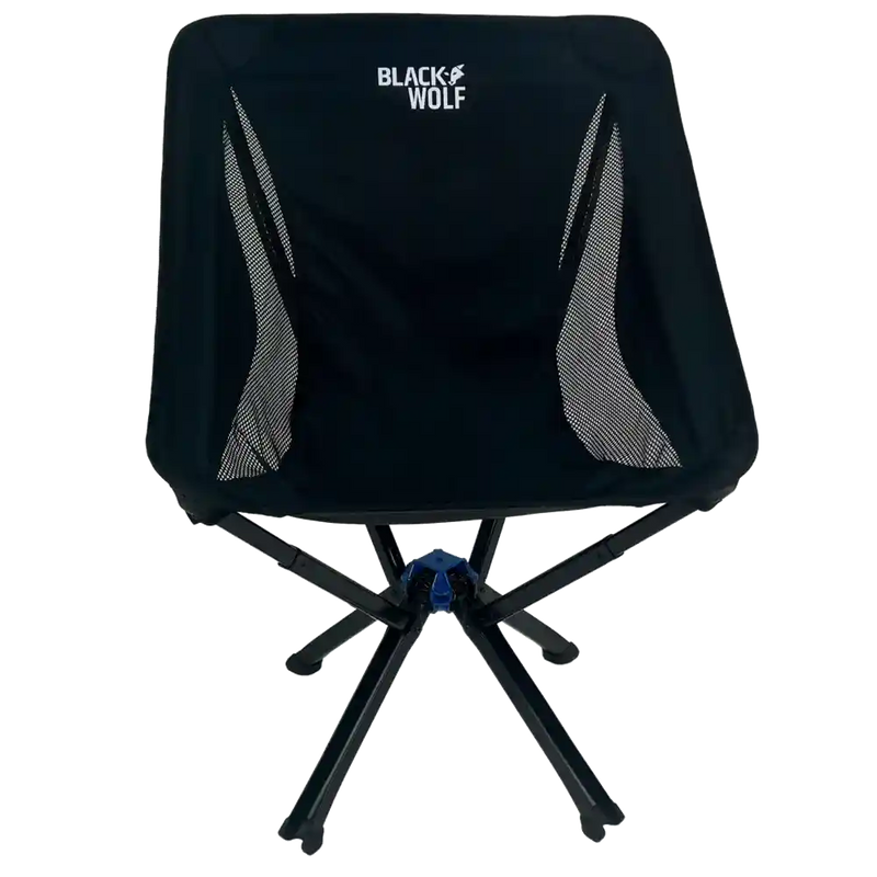 Black Wolf Quick Fold Lightweight Camp Chair