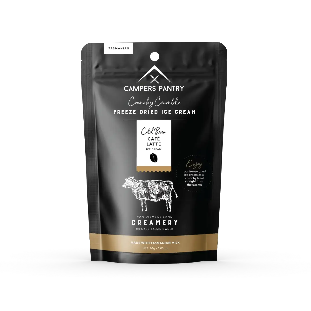 Campers Pantry Café Latte Ice Cream - Single 30g