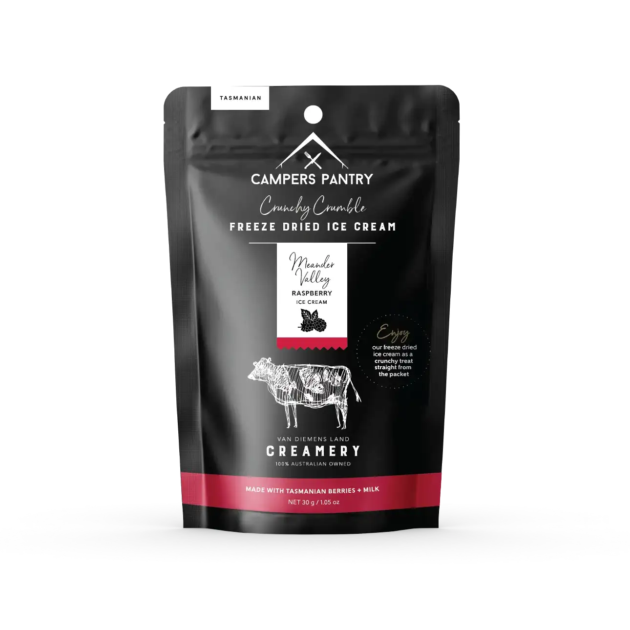 Campers Pantry Raspberry Ice Cream - Single 30g