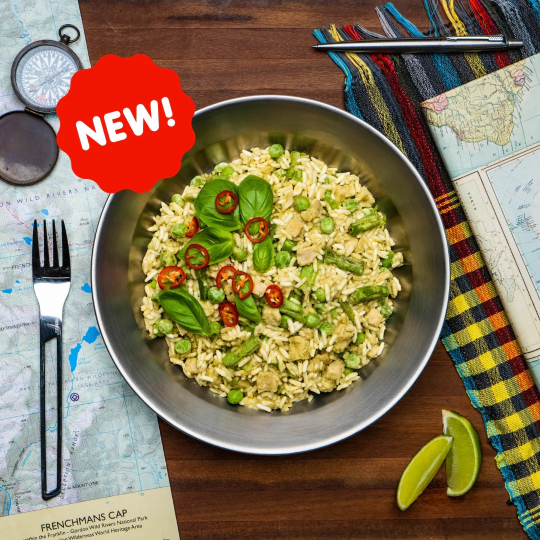 Campers Pantry Green Thai Chicken Curry Meal