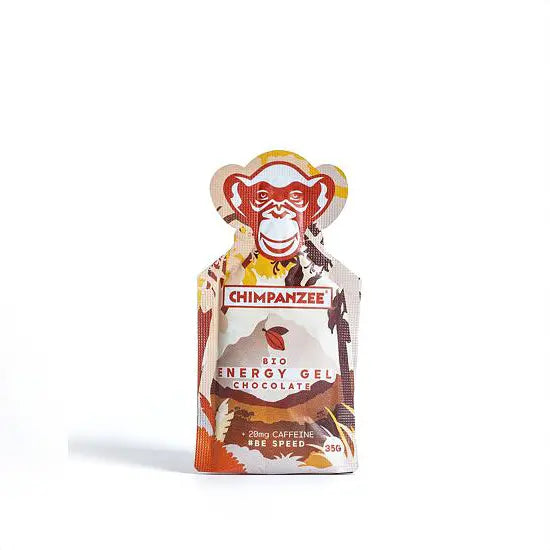 Chimpanzee Engery Gel 25 Pack Colour Chocolate With Salt