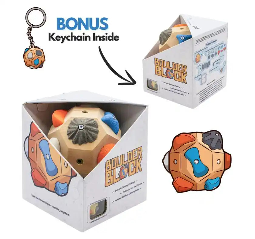 Climbers Gift Boulder Block & Challenge Deck Card Game