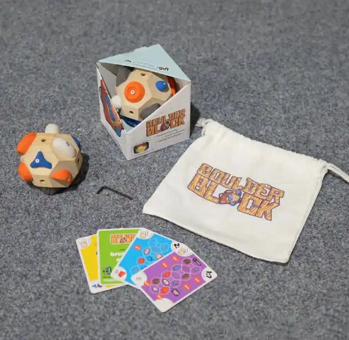 Climbers Gift Boulder Block & Challenge Deck Card Game