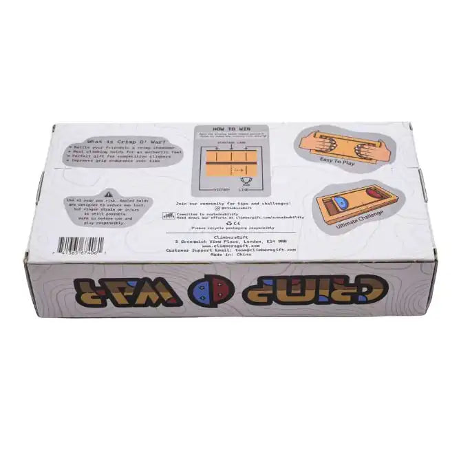 Climbers Gift Crimp War Finger Strength Game
