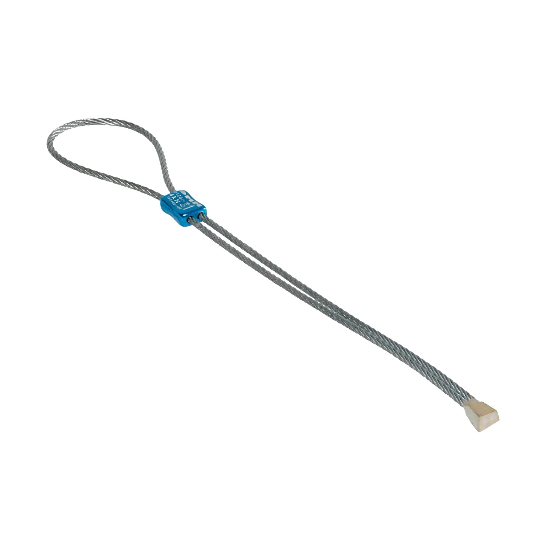 Dmm Hb Brass Offset Climbing Nut 7 Colour Blue
