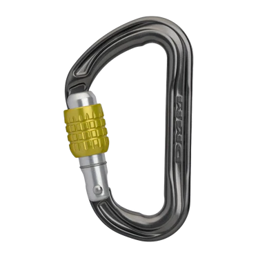 Dmm Phantom Screwgate Climbing Carabiner Colour Titanium_Lime