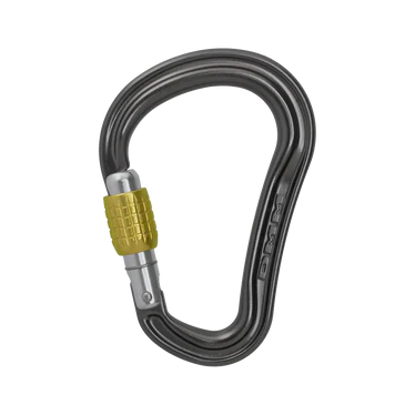 Dmm Shadow Hms Screwgate Climbing Carabiner Colour Titanium_Lime