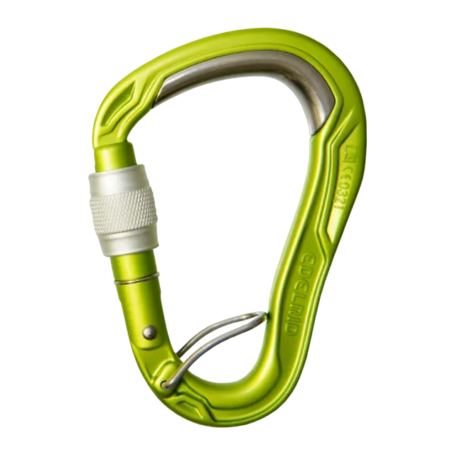Edelrid Hms Bulletproof Screw Fg Ii Climbing Carabiner Colour Oasis