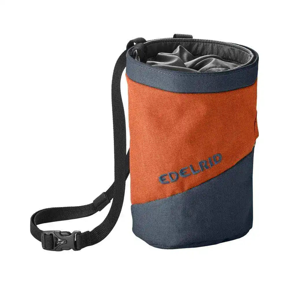 Edelrid Chalk Bag Splitter Twist Colour Safran