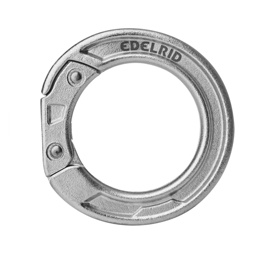 Edelrid Cupid Steel Ring Colour Silver
