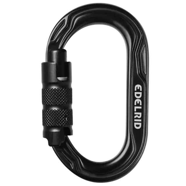 Edelrid Kiwi Triple Locking Climbing Carabiner Colour Night