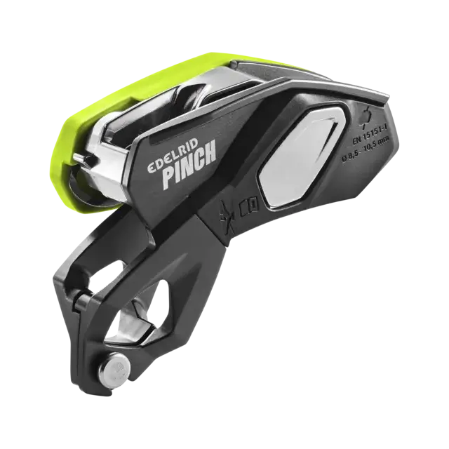 Edelrid Pinch Semi Automatic Belay Device Colour Anthracite
