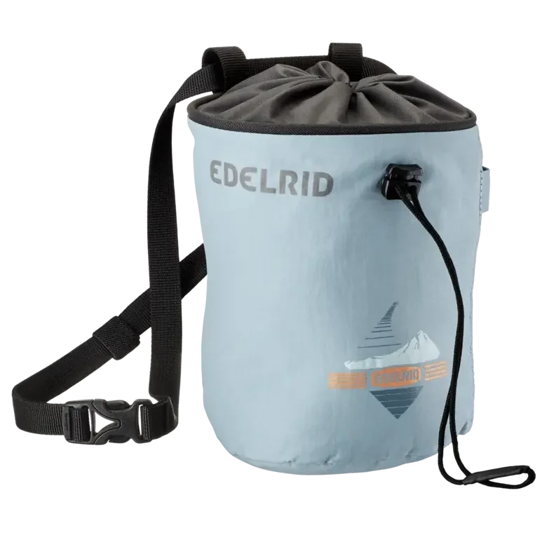 Edelrid Rodeo Large Chalk Bag Colour Stone Blue