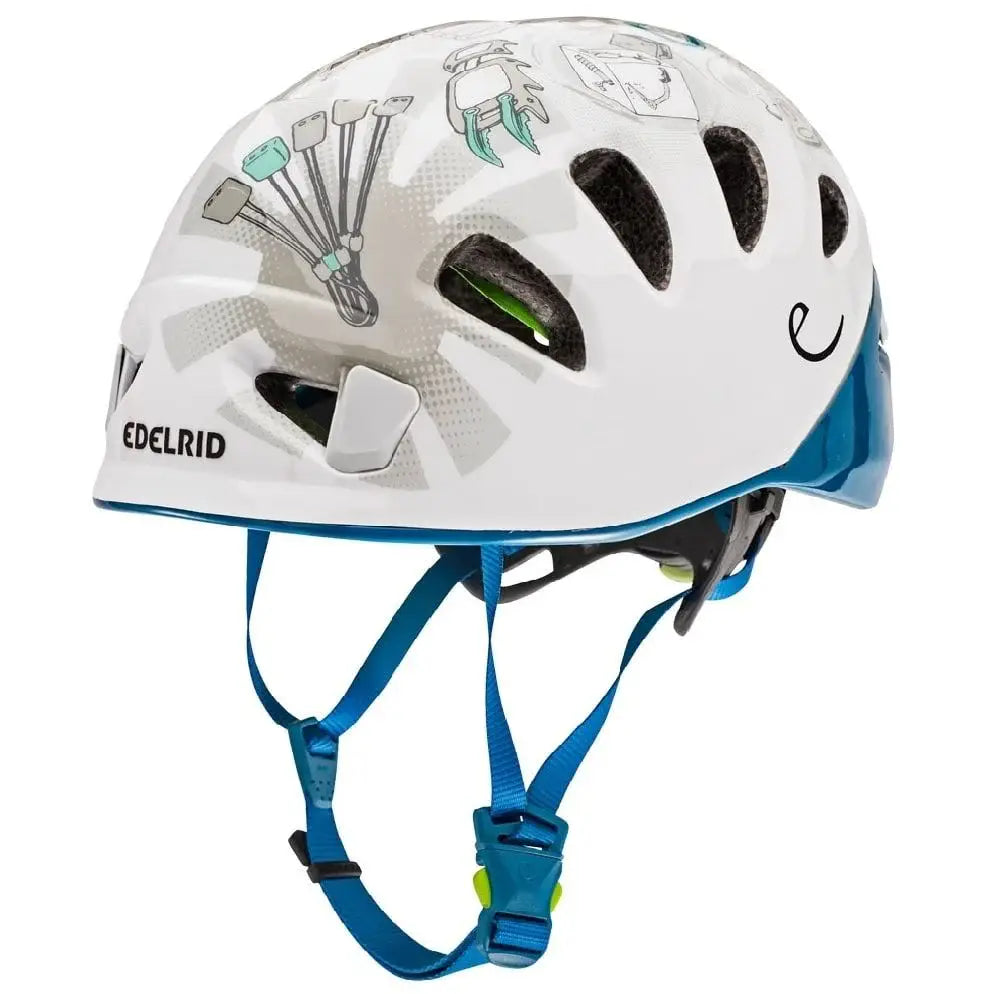 Edelrid Shield Ii Climbing Helmet Colour White_Blue