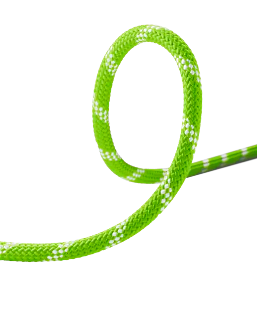 Edelrid Static Low Stretch 10.5mm Industrial Static Rope - Per Meter Colour Neon Green