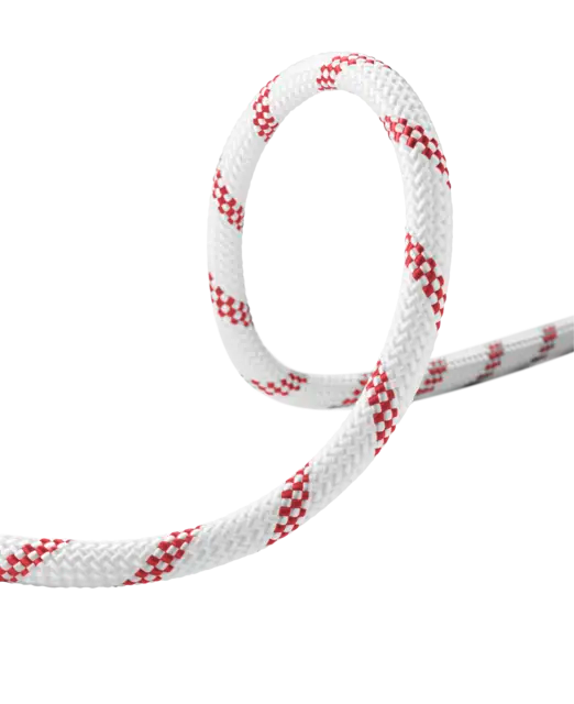 Edelrid Static Low Stretch 10.5mm Industrial Static Rope - Per Meter Colour Snow